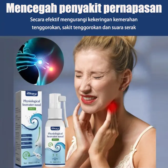 Nasal Spray Obat Sinusitis Spray Semprotan Hidung Untuk Membantu Meringankan Sinusitis Rhinitis Pilek Therapy Anosmia Dewasa Anak Bayi Anti Virus Dan Bakteri 5