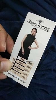 Product Review of Manset Dress Buntung Kaos/Gamis Tanpa Lengan Kaos Rayon Baju Fit Panjang Melar Standar from r**d 0