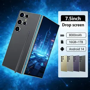 [Bisa COD]  S.26 Ultra Android 14.0 7.3inci 7900mAh Baterai 72MP+108MP 16GB+1TB Dual SIM Handphone Asli