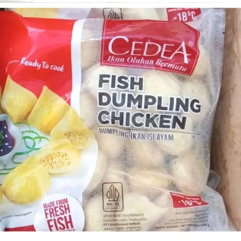 Dumpling Chicken  Merk Cedea Food Frozen Makanan