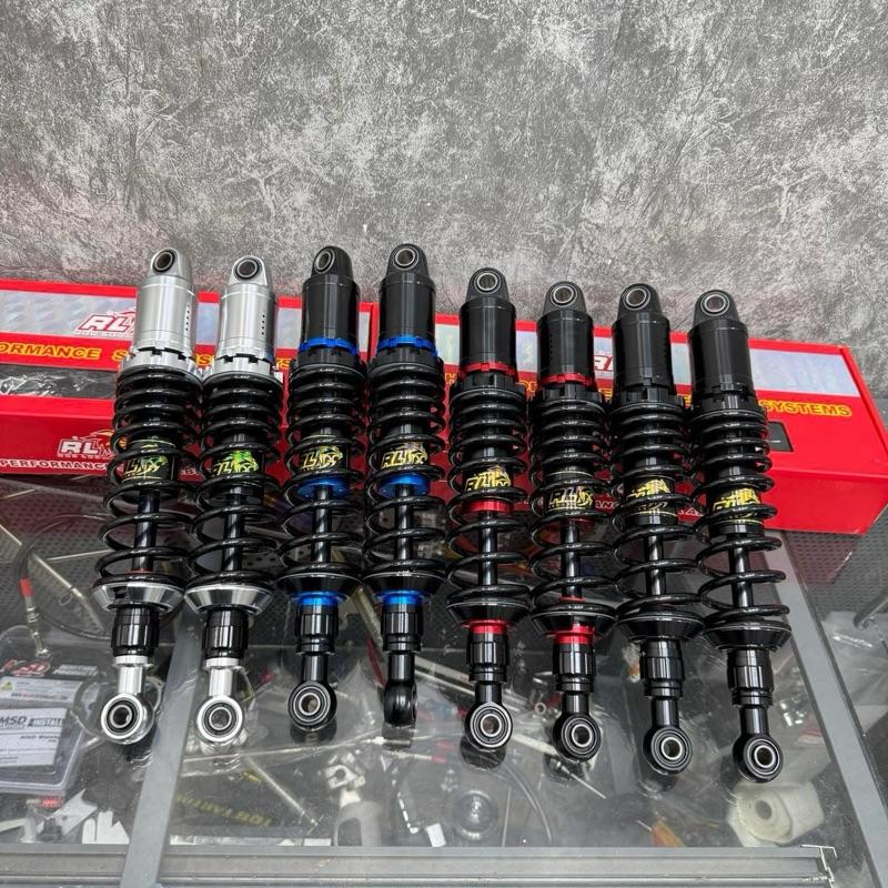 Phuộc sau RedLeo wave Dream Fu125 V1 ( Có Chỉnh ) Đen bạc và Full Đen