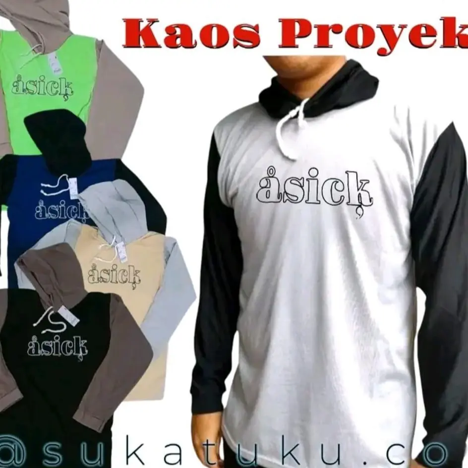 ( 50rb dapat 3 Pcs ) Kaos Tani Lengan Panjang Pria Baju Sawah Proyek kerja Dll