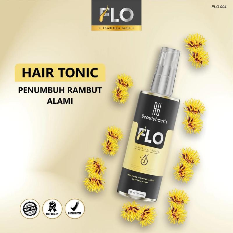 Product Introduction of PROMO!! FLO HAIR TONIC 60ml Menumbuhkan Rambut Kebotakan Dan Perawatan Vitamin Rambut Kering Haircare 2