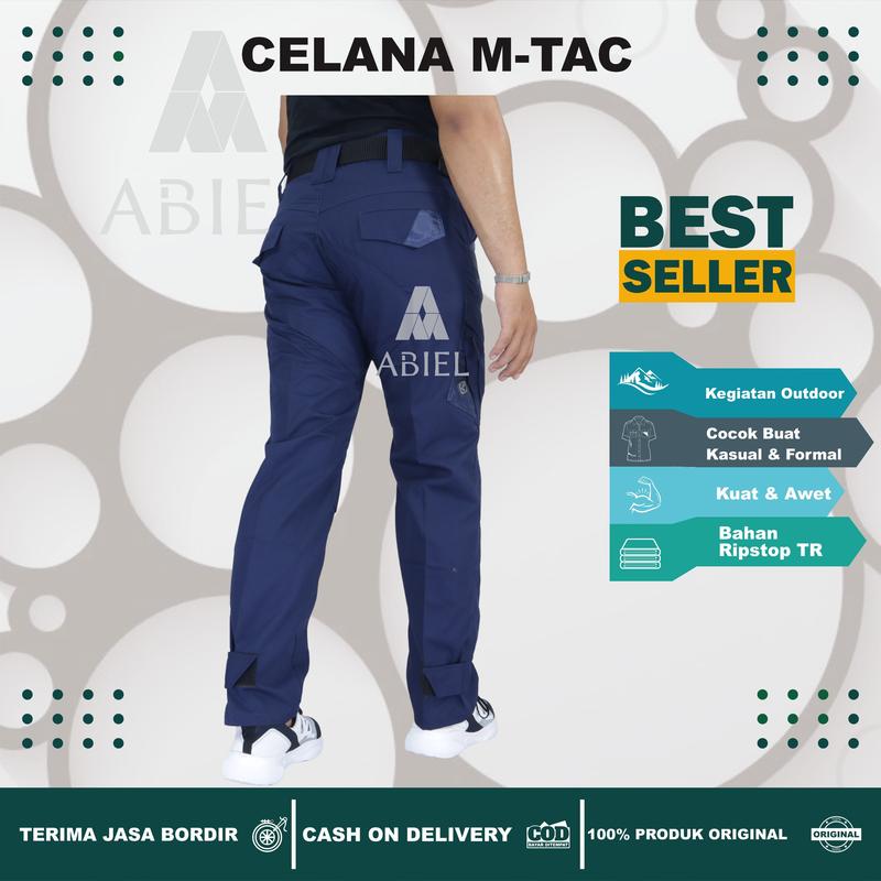 (DIKIRIM DARI BANDUNG) Celana Tactical  Pria M-TAC Panjang Cargo Celana Outdoor Gunung Hiking Sport 6
