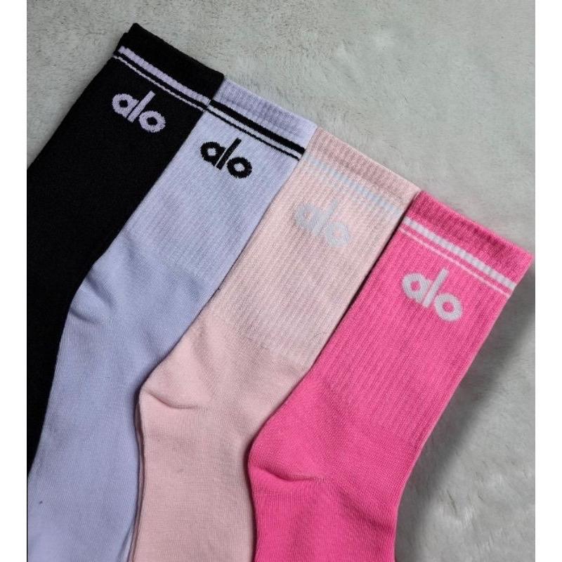 Kaos Kaki Oldschool Motif A-l-o Premium. Dewasa Panjang Pria/ Wanita 2