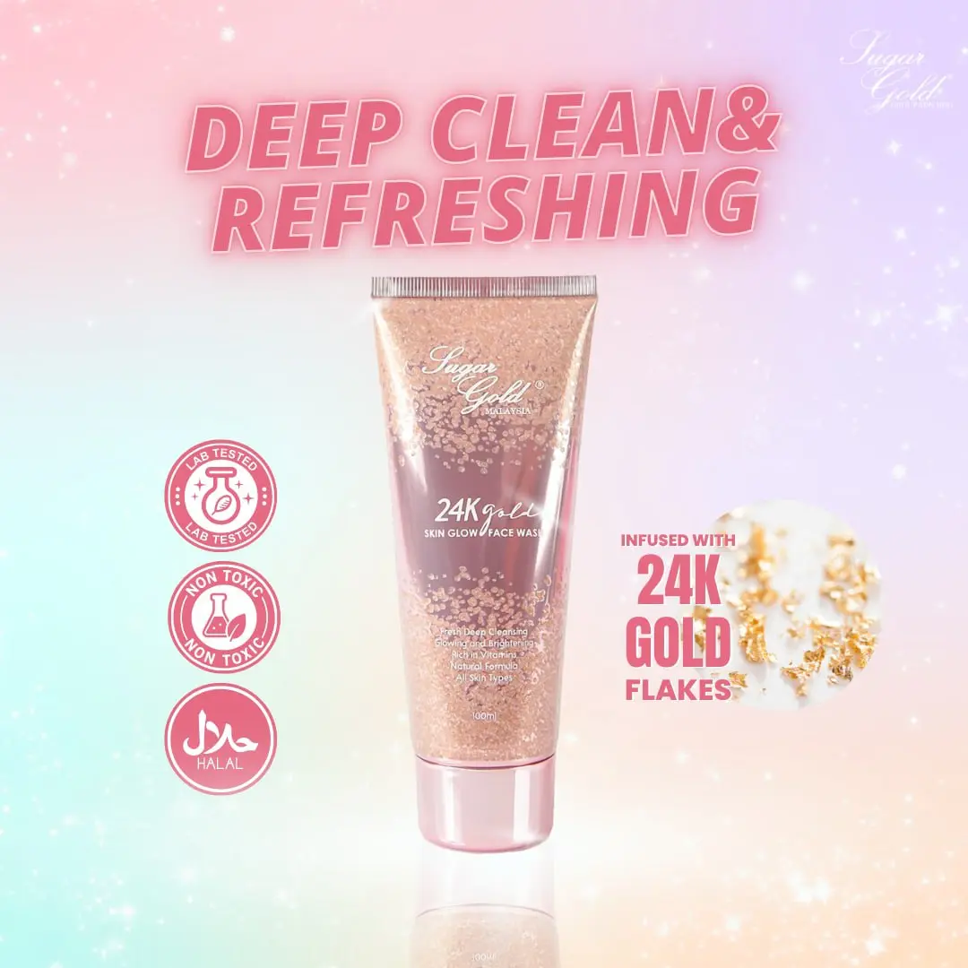 Sugar Gold Face Wash Favourite MUA Bellaz Facial