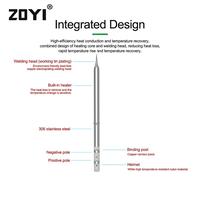 Gambar ZOYI ZT-T65-ILS Mata Solder T65 Heating Element Electric Soldering Iron Tip Silver dari Zoyi Official Store Kab. Tangerang 5 Tokopedia