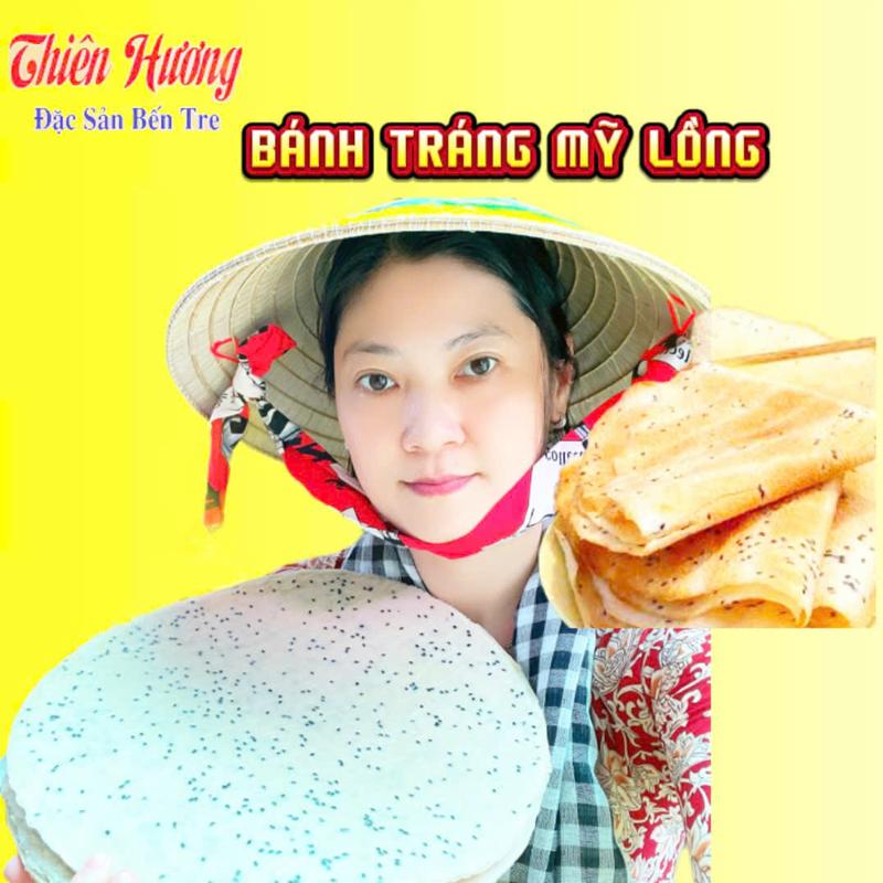 Bánh Tráng Mè Nước Cốt Dừa Bến Tre - Túi 10 cái - Bánh chưa nướng - 600gr - HÚT CHÂN KHÔNG