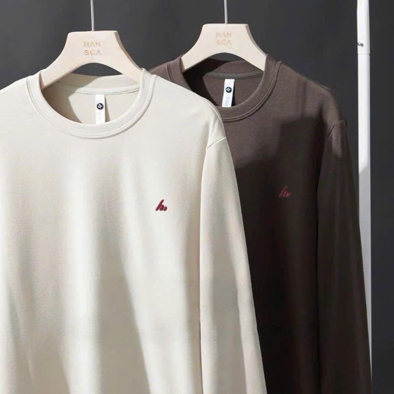 Áo Nỉ Giữ Nhiệt ATINO Chất Liệu Giữ Nhiệt Bông Sợi Cao Cấp L.4.7838