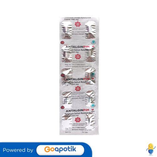 ANTALGINPIM 500 MG STRIP 10 KAPLET