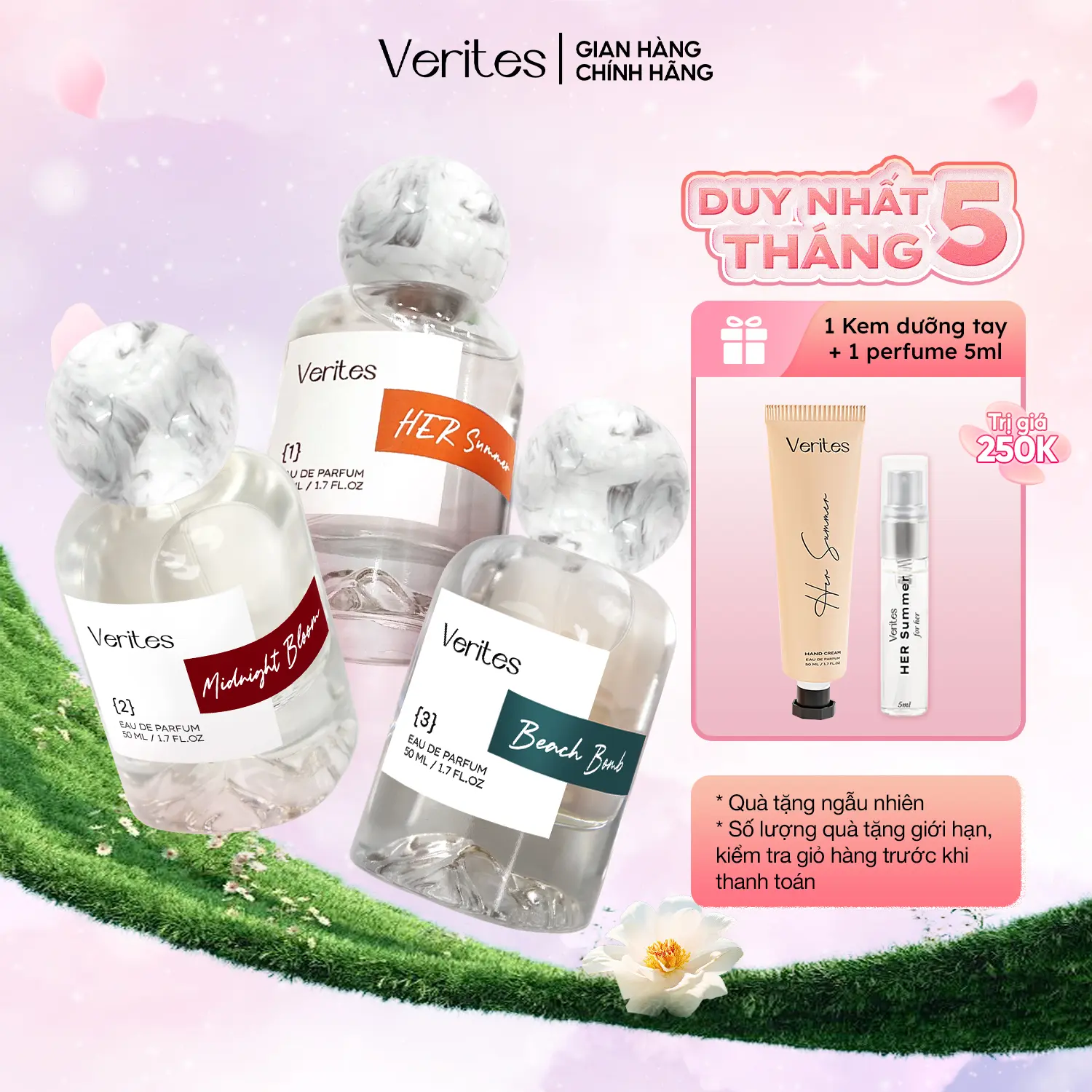 Bộ Sưu Tập Nước Hoa Verites - The Epilogue Of Scents The Truth In Dream 50ml EDP 20% Perfume