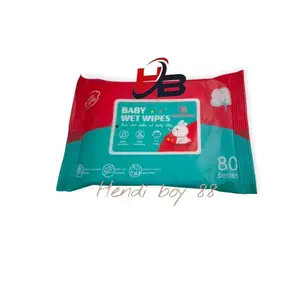 Tissue basah/Baby Wet Wipes 80s COD Tidak mengandung alkohol, lembut tanpa iritasi