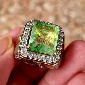 BATU ZAMRUD GREEN BERYL CUTTING MEMO BIG SIZE KRISTAL MANTAB ( ZC-0012 )