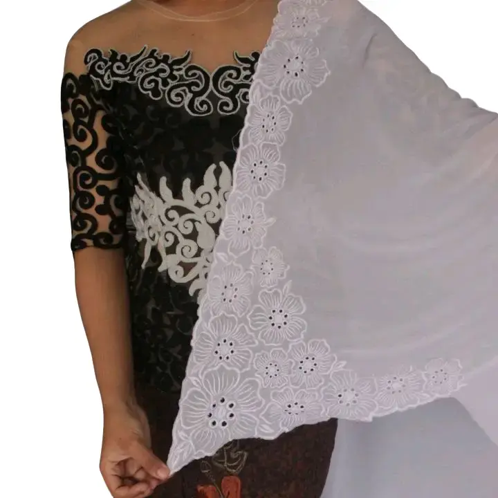 OBRAL kebaya bordir bahan. kebayabordirbahan.kebaya bordir Panjang Wanita