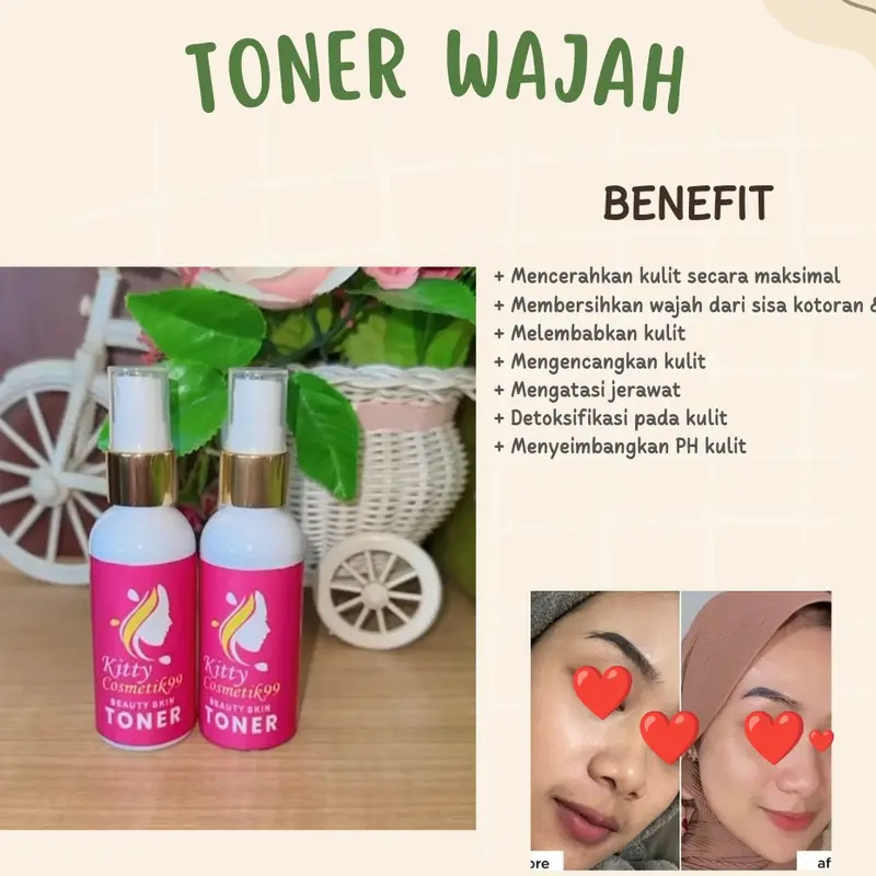 Toner Wajah Toner wajah Mencerahkan 0