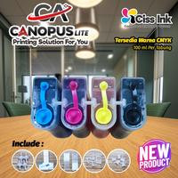 Gambar CANOPUS Lite Tinta Infus / Ciss Modifikasi Printer tabung 100 Ml 4 Warna dari Wahana Data Surabaya Kota Surabaya 4 Tokopedia