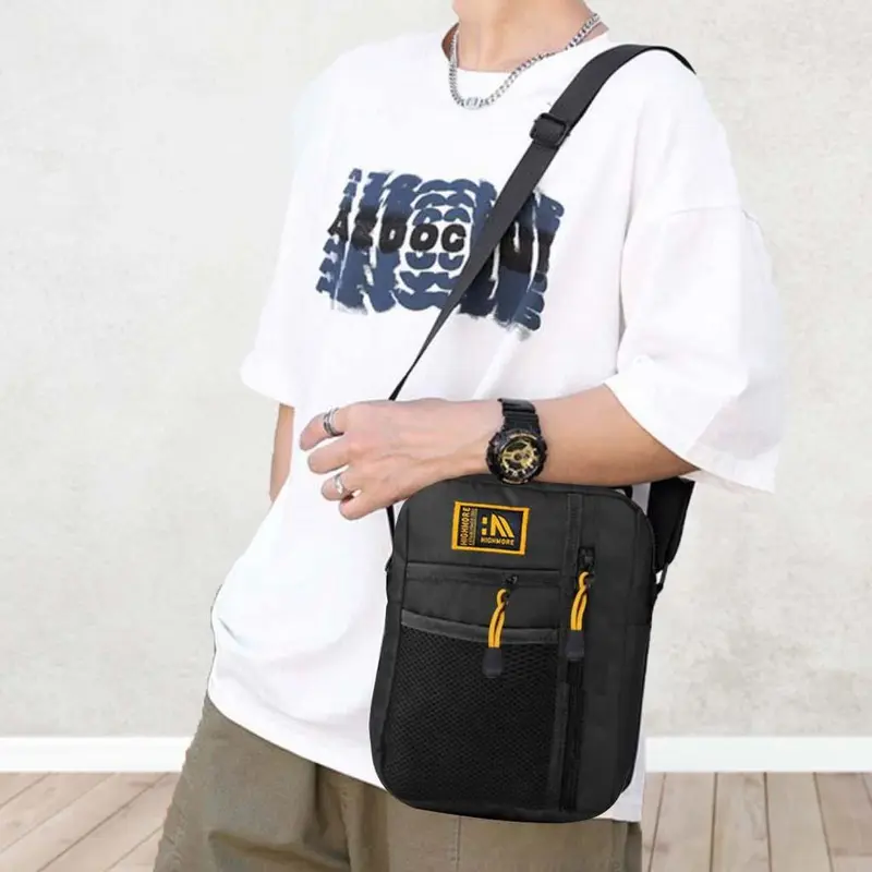 Promo Seru Beli 1 Dapat 3 - Tas Selempang Pria Original Highmore Casual Slingbag 2