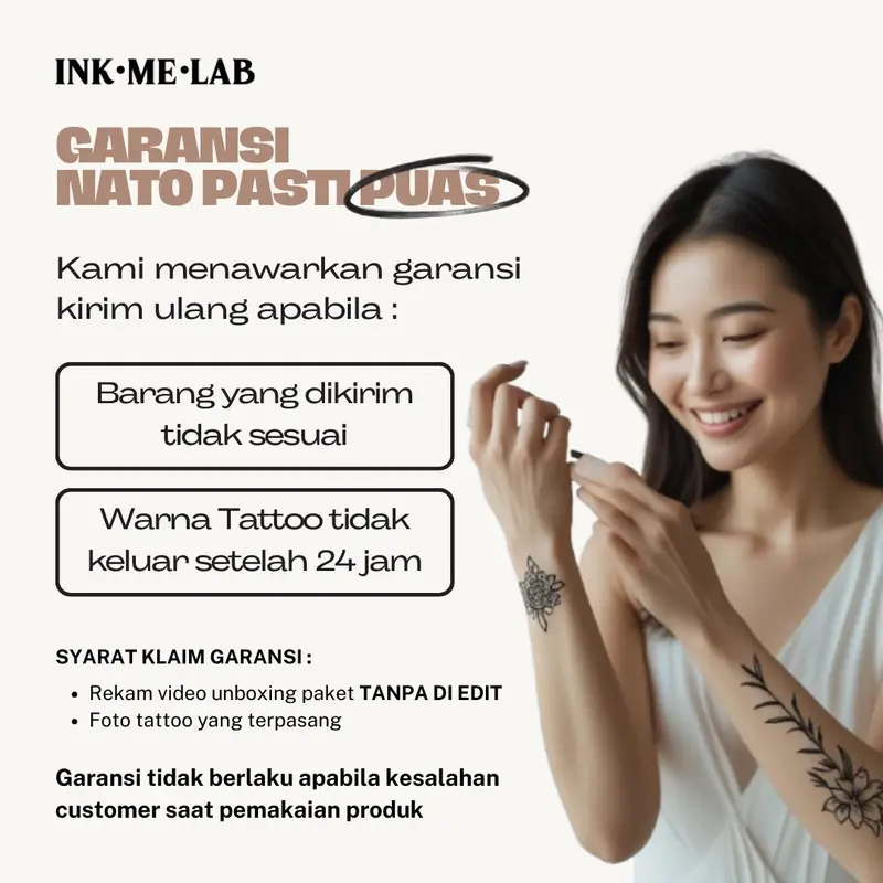 Fruit Ink Tatto Oldschool 1 By Inkmelab - Tato Temporer Bertahan 2-3 Minggu 6