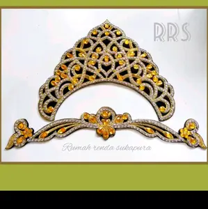 mahkota tari/mahkota bordir murah/siger tawon