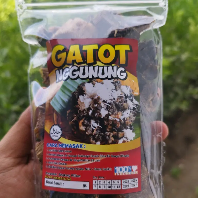 gatot singkong organik.makanan jadul Food Instan 1
