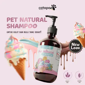 Catapaw Shampo Kucing Anjing Bulu Panjang Anti Rontok / Sampo Kucing Bulu Lebat
