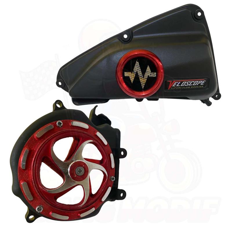 PAKET SPINNER + VELOSCOPE BEAT 2022 SCOOPY 2022 GENIO 2022 TUTUP FILTER VELOSCOPE BEAT 2022 COVER KIPAS SPINER BEAT 2022 6