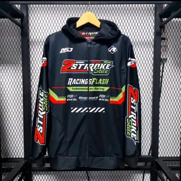 jaket racing flash/jaket racing full printing/jaket racing 2 stroke/jaket motor racong kekinian terbaru