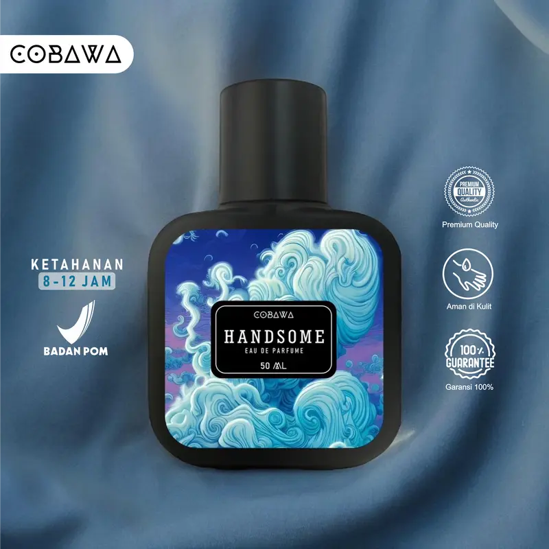 Cobawa Parfum Handsome Eau De Parfume 50 ml Cowok Perfume Tubuh Pria Wangi 4