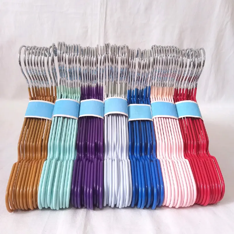 Gantungan Jemuran Baju Anak Stainless Steel Balut Karet Silikon 10pcs  Pakaian 1