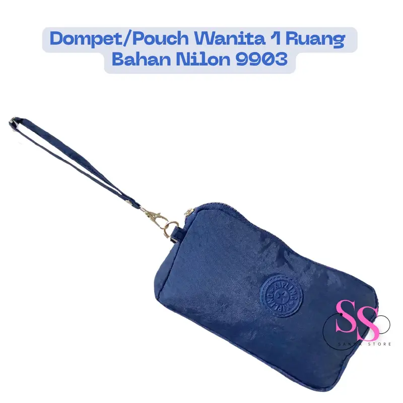 DOMPET/POUCH WANITA 1 RUANG BAHAN NILON 9903 4