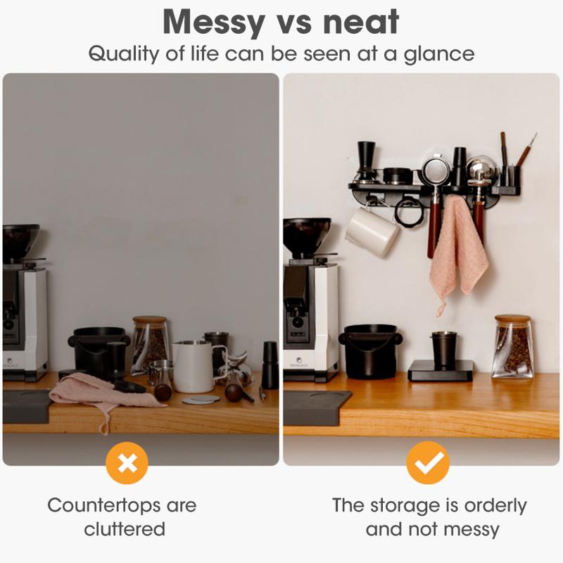 Product Introduction of Wall-mounted coffee filter holder, waterproof ABS holder, Espresso machine, handle group, wall mounted, Rack51/54/58MM 33
