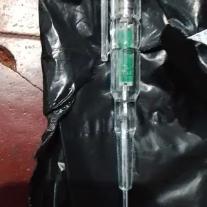 OBENG TESPEN HD TEST PEN DETEKSI ARUS LISTRIK 100-500V AC DC CEK KABEL PUTUS LED MERAH HIJAU