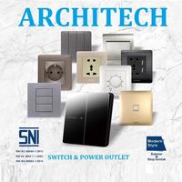 Gambar ARCHITECH DYNAMIC SILVER A23-K03A Sakelar/CETEKAN Lampu 3 Gang 1 Arah - 3 GANG 1 ARAH dari ARCHITECH INDONESIA Kota Administrasi Jakarta Utara 4 Tokopedia