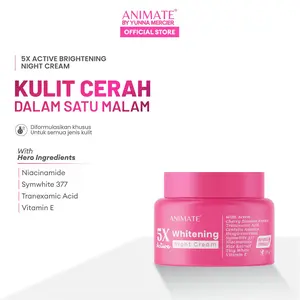 Animate 5X Active Whitening Night Cream 10 gr