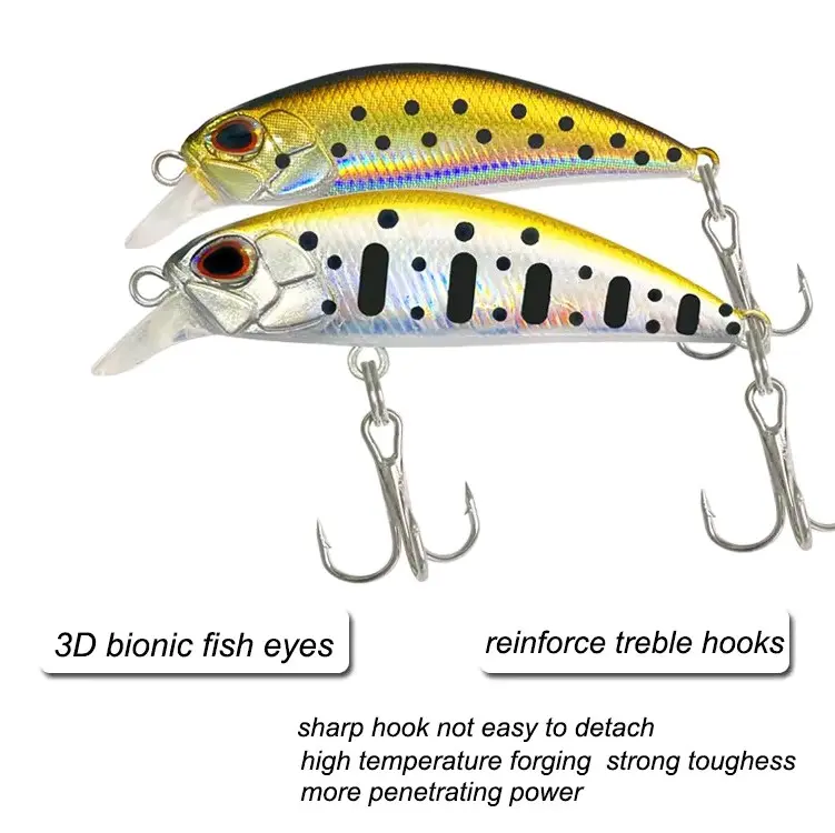 UMPAN PANCING LURE CASTING MINOW ULTRALIGHT LURE FACTORY DW63 5CM/5.5GR 3