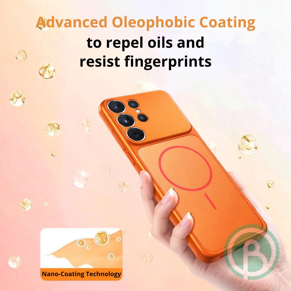 Bunso ECLIP Soft Case untuk SAM S26 Ultra Edge Plus FE S25 S24 S23 A57 A37 A17 A07 A56 A36 A26 A16 A06 A55 A35 5G 4G Magnetic Acrylic Organic Silicone Nano Matte Slim Cover Casing Silikon Lens Camera Protection Viral S26Ultra S25Ultra S24Ultra S24FE