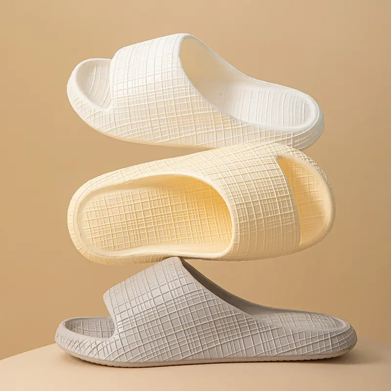 2025 Model Terbaru Sandal Wanita Gaya Korea Sandal Karet Sandal Jelly Slip-On WHITE 36/37