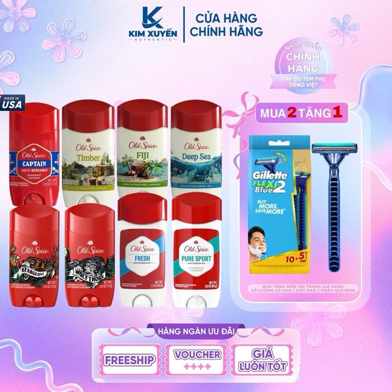 Sáp lăn khử mùi Old Spice USA 73G/85G - Khử Mùi Hôi