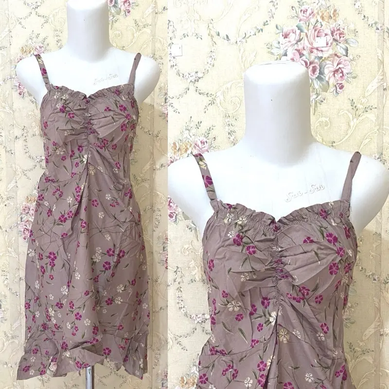 Dress Salsa - Mini Dress Motif Kekinian Santai 4