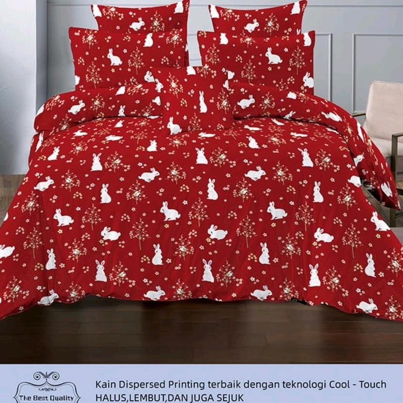 seprei, katun ful karet keliling l,160*200*30,180*200*30ti 6