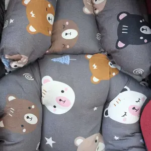 BANTAL STROLLER BAYI/ALAS STROLLER BAYI/SANDARAN STROLLER BAYI Empuk Dapat disesuaikan Tanpa Garansi dapat dilipat pink safari Indonesia