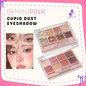 [BPOM] MINIPINK Cupid Dust Eyeshadow 8 Palette Shades Waterproof Glitter High Pigment Lasting MP051