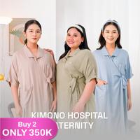 Gambar Momiasi – Yuki Home Dress Kimono Lengan Pendek – Daster Busui Lahiran Friendly- Maternity Hospital Kimono Rayon - YUKI-SKYBLUE, LENGAN PENDEK dari Momiasi Indonesia Kab. Bandung 1 Tokopedia