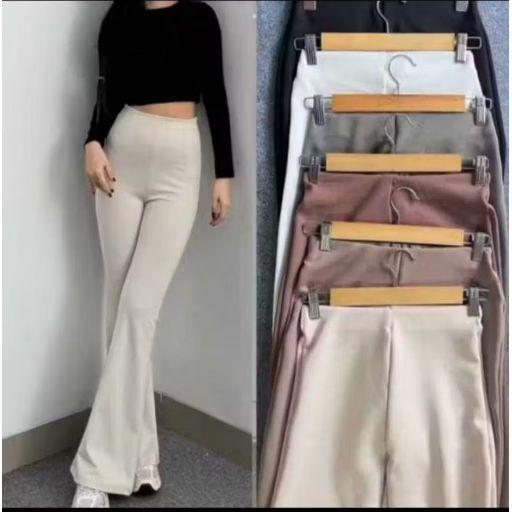 Setelan Celana Cutbray wanita Scuba terbaru highwis Cutbray scuba premium Nyaman Celana Panjang Dewasa Kerja