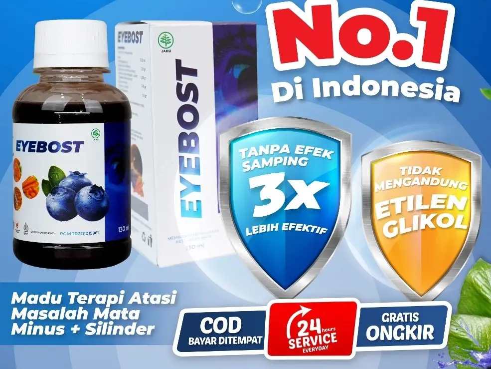Eyebost Asli 100% Original 160 gr vitamin - Madu mata