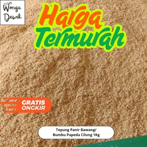 Tepung Panir Bawang/ Bumbu Papeda Cilung 1kg 0