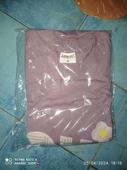 Product Review of Lookit - Kaos Atasan Baju Oversize Wanita Slit Samping With OH Cotton Combed Nyaman Santai Soft Polos Casual from N**🧕 3