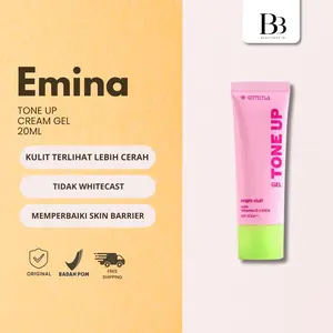 [READY BEST SELLER] Emina Bright Stuff Tone Up Gel 20ml ORIGINAL | Pelembab Wajah Cerah Instan SPF 15+++