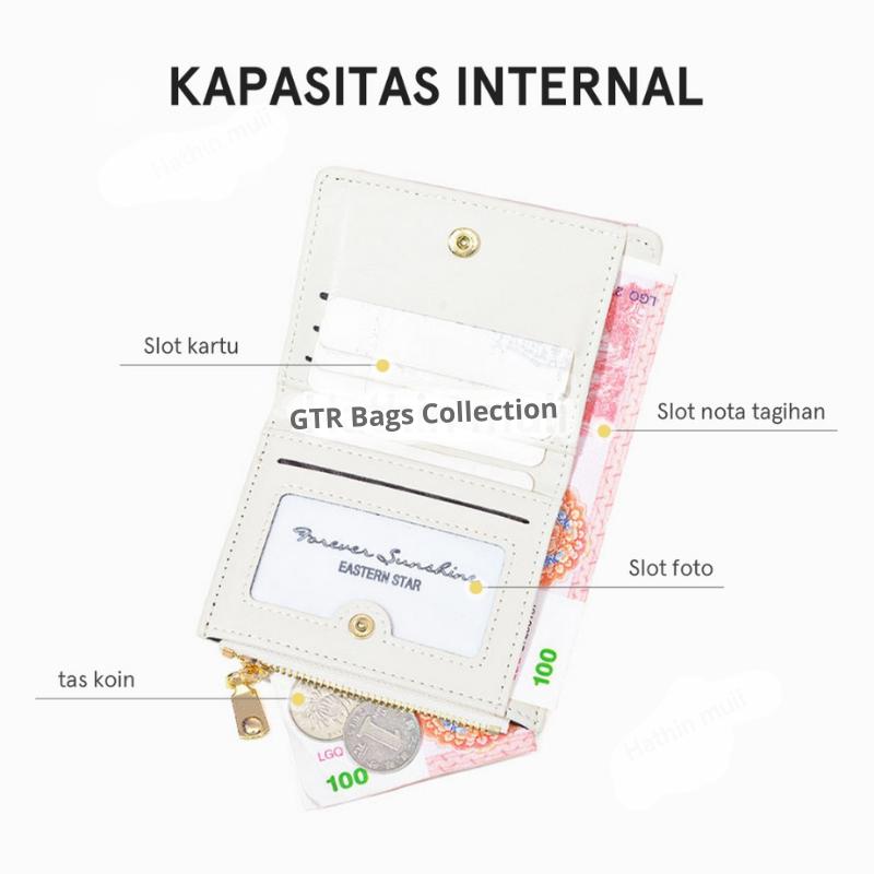 Xavier - Dompet Kecil Wanita - Premium Card Holder - Dompet Kekinian Wanita - Dompet Wanita Terbaru Kartu2024 Uang 7