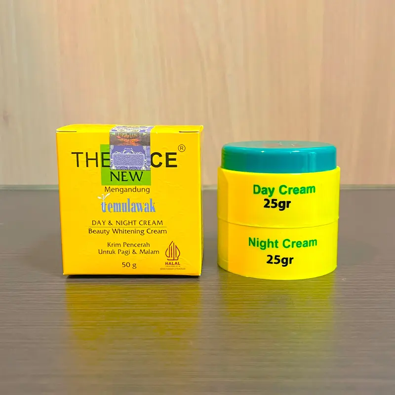 THE FACE Temulawak Day & Night Cream 50gr Original BPOM 5